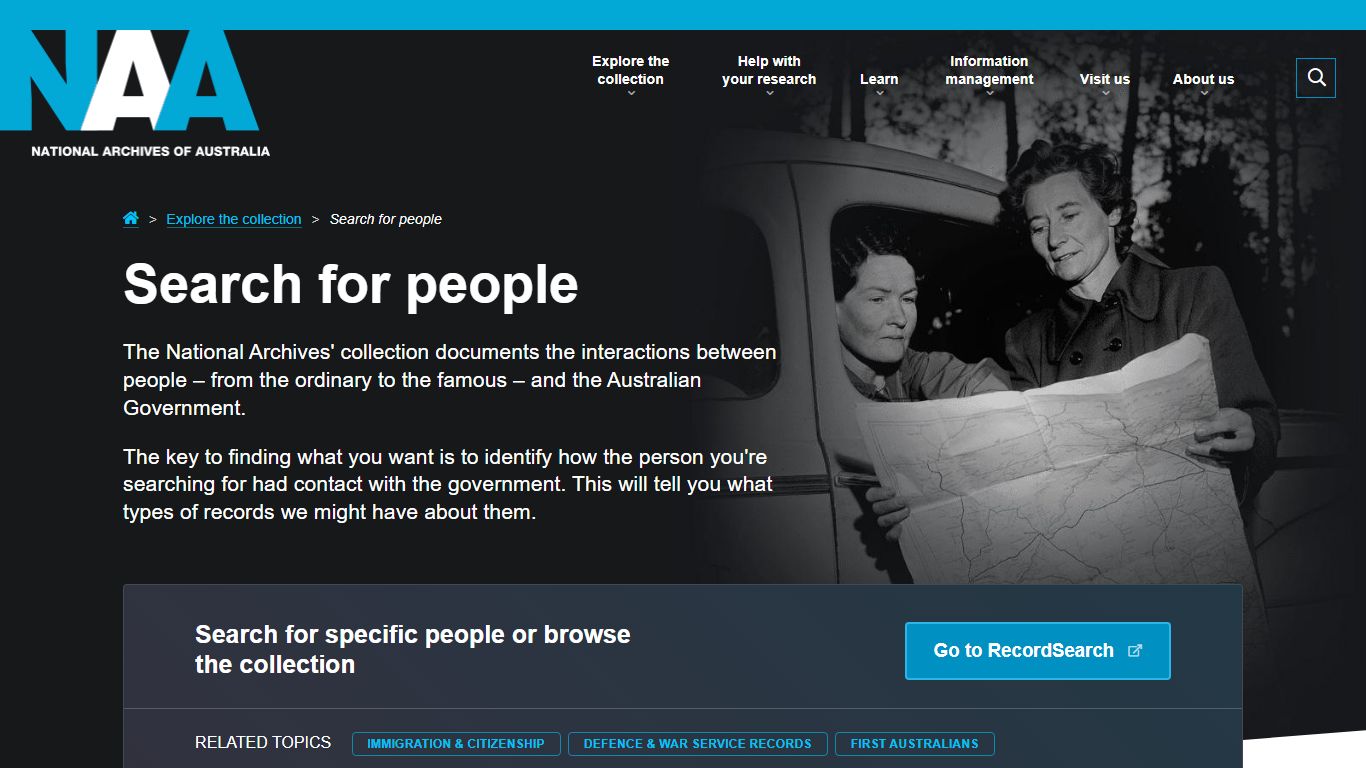 Search for people | naa.gov.au - National Archives of Australia